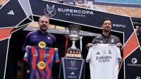Foto screenshot postingan instagram RFEF @rfef jelang final Piala Super Spanyol 2026. Menampilkan pelatih Real Madrid dan Barcelona